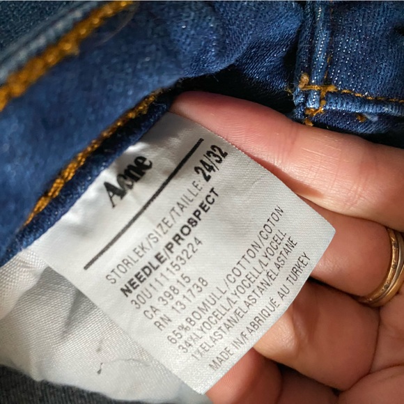 Acne Studios Needle Jeans in Prospect (24/32) - Picture 4 of 8